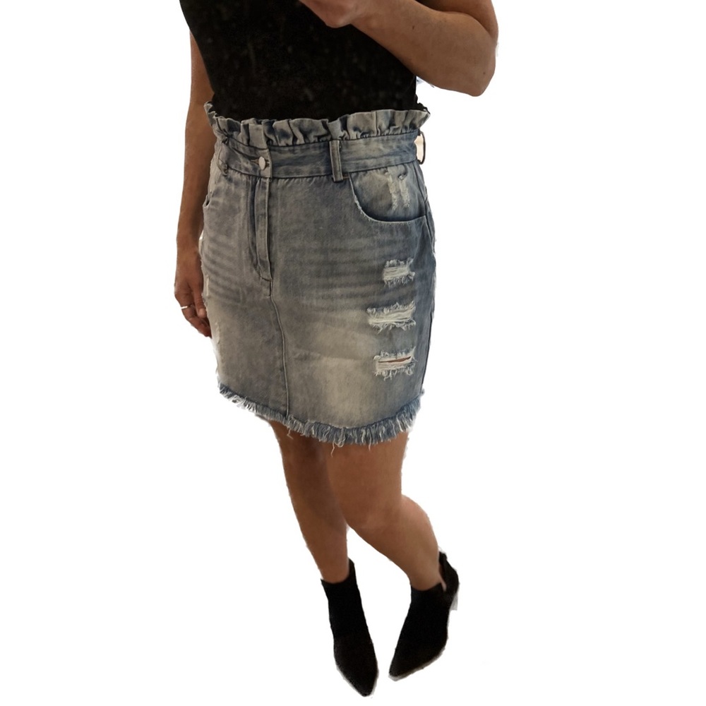 Hayden PaperBag Waist Skirt Size L
